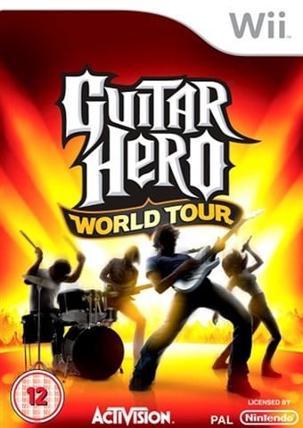 GUITAR HERO WORLD TOUR + GUITAR (UNBOXED)