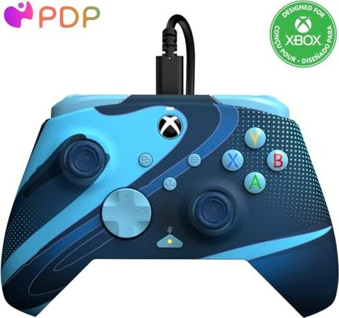PDP WIRED CONTROLLER REMATCH - BLUE TIDE