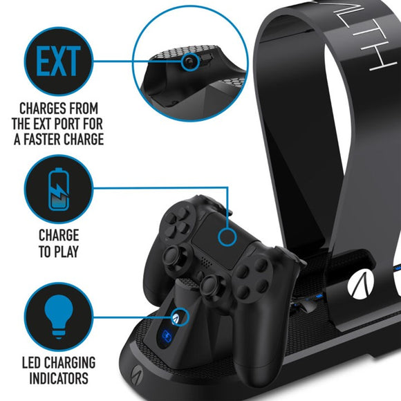 STEALTH PS4 CHARGING STATION & HEADSET STAND