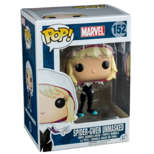 FUNKO POP - SPIDER-GWEN UNMASKED 152