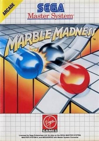 MARBLE MADNESS - NO MANUAL (BOXED)