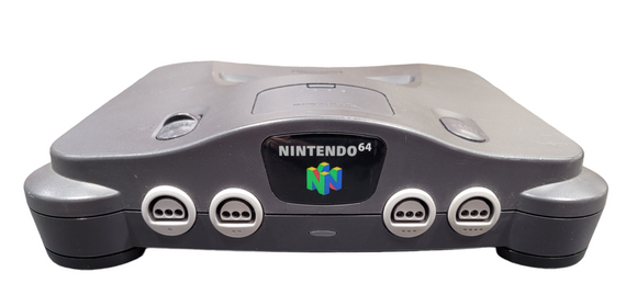 NINTENDO 64 CONSOLE + GOLD CONTROLLER (UNBOXED)