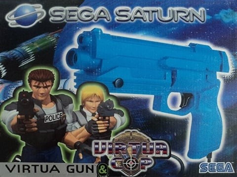 SEGA SATURN VIRTUA COP GUN (BOXED)