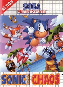 SONIC CHAOS - NO MANUAL (BOXED)