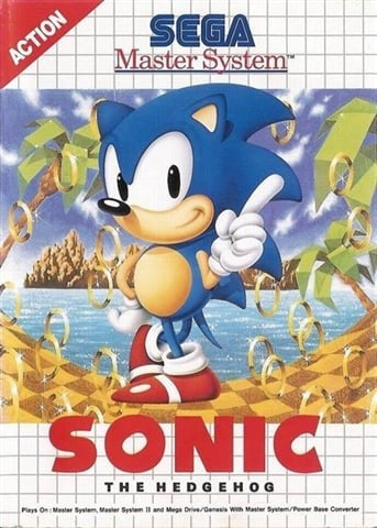 SONIC THE HEDGEHOG - NO MANUAL (BOXED)