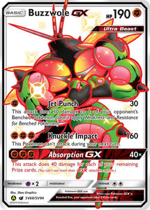 BUZZWOLE GX SV68/SV94 - GRADED 8.0