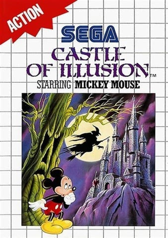 CASTLE OF ILLUSION STARRING MICKEY MOUSE + MANUAL (BOXED)