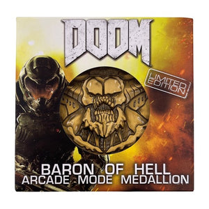 DOOM BARON OF HELL MEDALLION