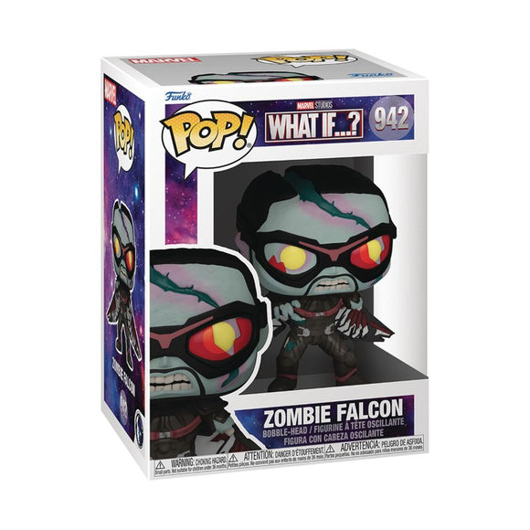 FUNKO POP - ZOMBIE FALCON 942 - (DAMAGED BOX)