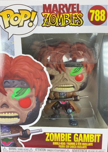 FUNKO POP - ZOMBIE GAMBIT 788 - (DAMAGED BOX)