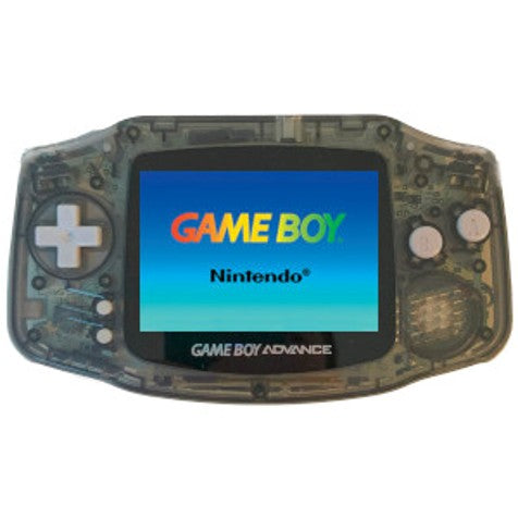 GAMEBOY ADVANCE CONSOLE (UNBOXED) - CLEAR BLACK