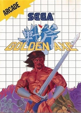 GOLDEN AXE + MANUAL (BOXED)