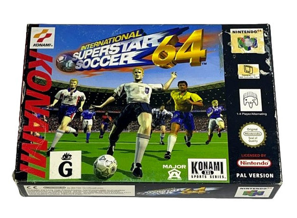 INTERNATIONAL SUPERSTAR SOCCER 64 (BOXED