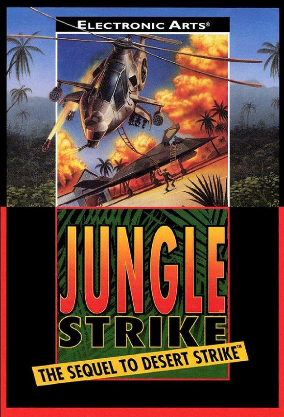 JUNGLE STRIKE + MANUAL (BOXED)