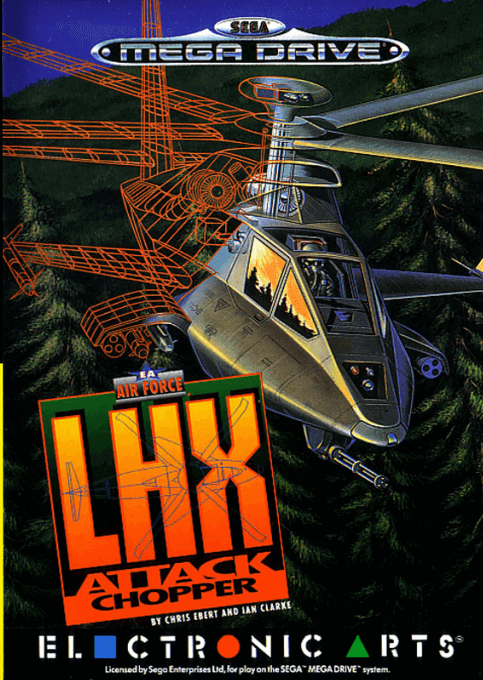 LHX ATTACK CHOPPER + MANUAL (BOXED)