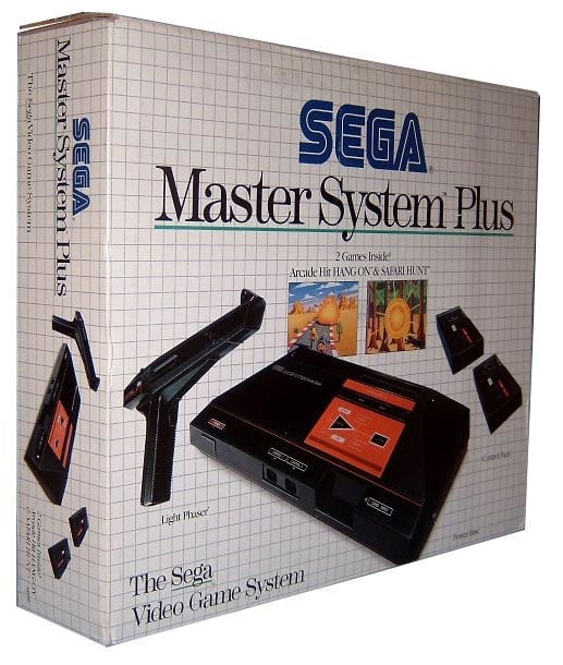 SEGA MASTER SYSTEM PLUS CONSOLE (BOXED)