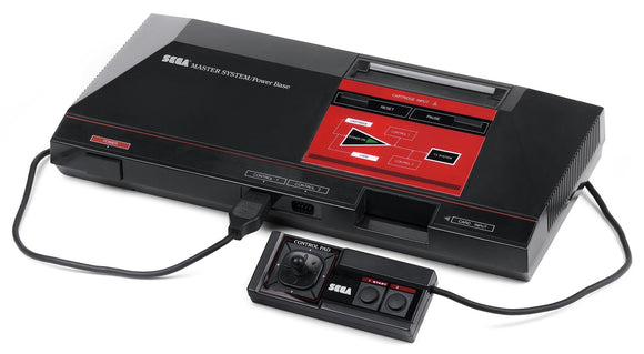 SEGA MASTER SYSTEM CONSOLE + 1 PAD (UNBOXED)