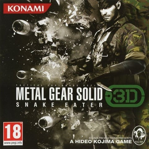 METAL GEAR SOLID SNAKE EATER 3D
