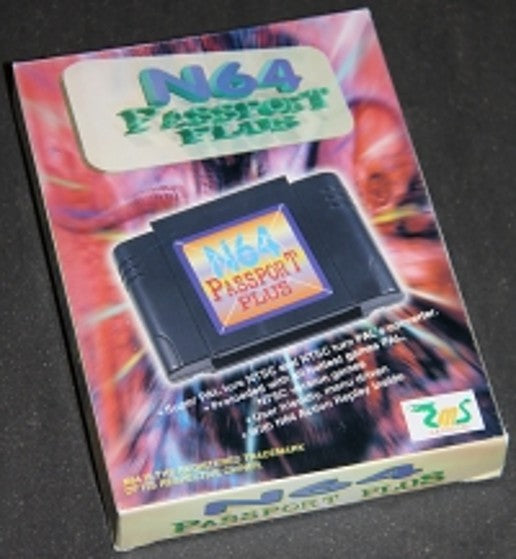 N64 PASSPORT PLUS - WITH MANUAL (BOXED)