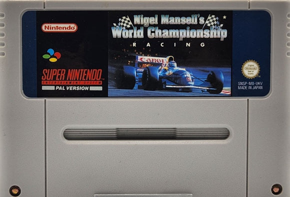 NIGEL MANSELLS WORLD CHAMPIONSHIP RACING (UNBOXED)
