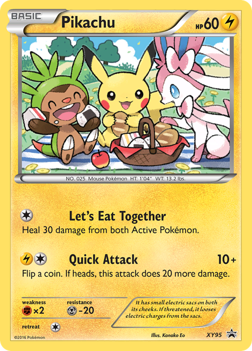 PIKACHU XY95 PROMO