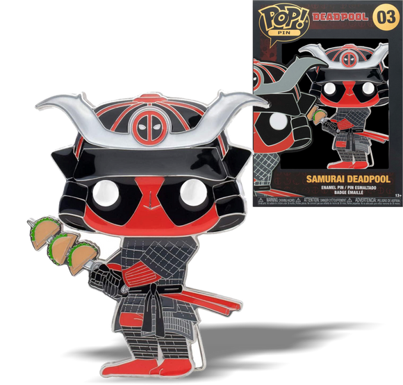 FUNKO POP PIN - SAMURAI DEADPOOL