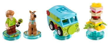 LEGO DIMENSION SCOOBY DOO TEAM PACK (UNBOXED)
