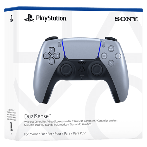 PS5 DUALSENSE CONTROLLER - SILVER
