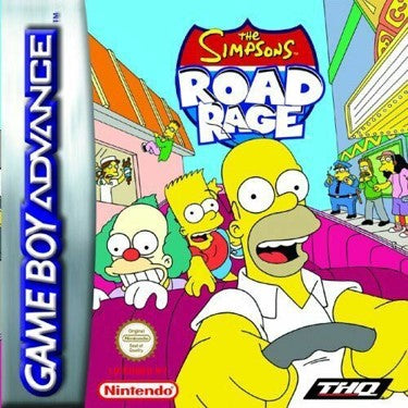 THE SIMPSONS ROAD RAGE - WITH MANUAL (BOXED)