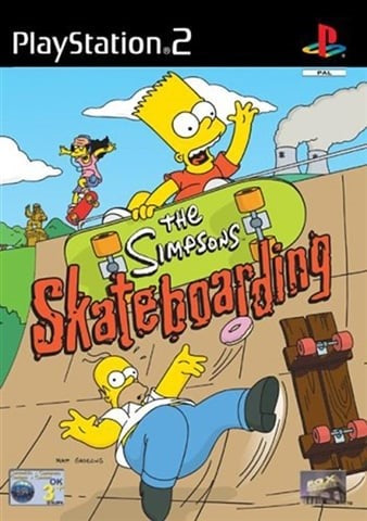 THE SIMPSONS SKATEBOARDING