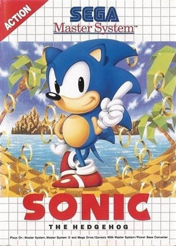 SONIC THE HEDGEHOG + MANUAL (BOXED)