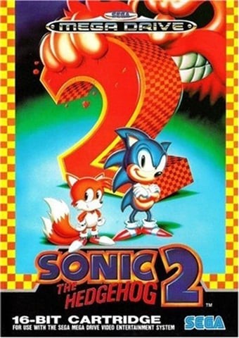 SONIC THE HEDGEHOG 2 + MANUAL (BOXED)