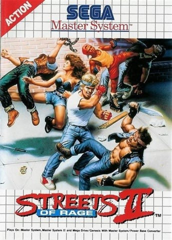 STREETS OF RAGE 2 + MANUAL (BOXED)