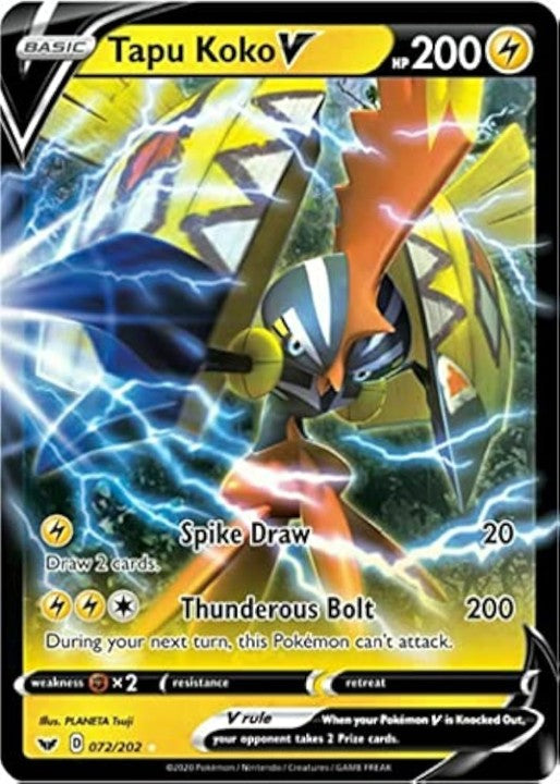 TAPU KOKO V 072/202 - BECKET 9