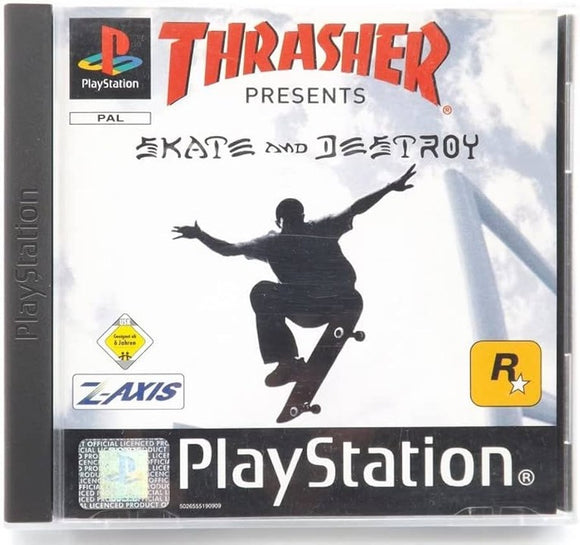 THRASHER SKATE AND DESTROY