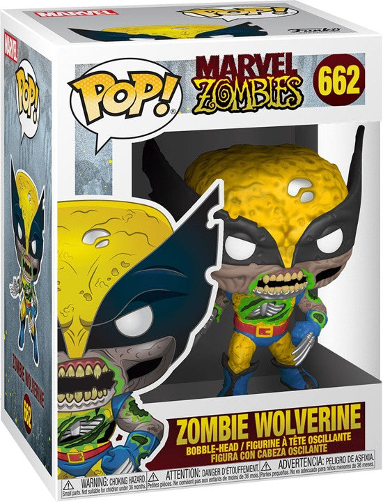 FUNKO POP - ZOMBIE WOLVERINE 662