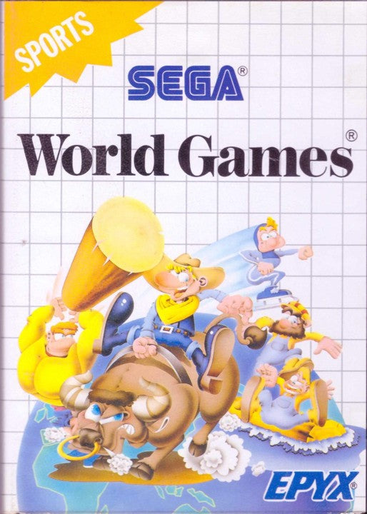 WORLD GAMES + MANUAL (BOXED)
