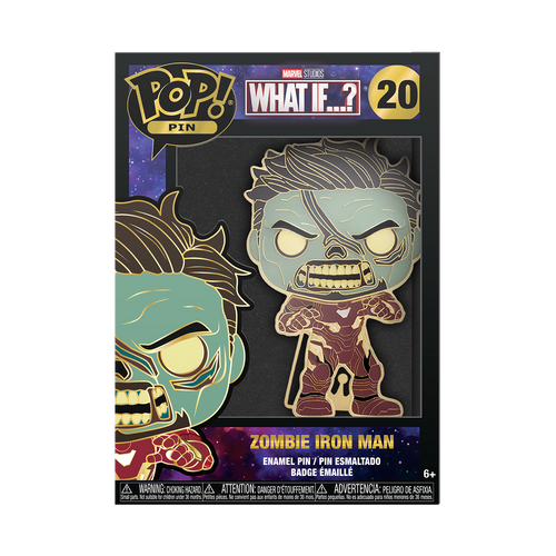 FUNKO POP PIN - ZOMBIE IRON MAN