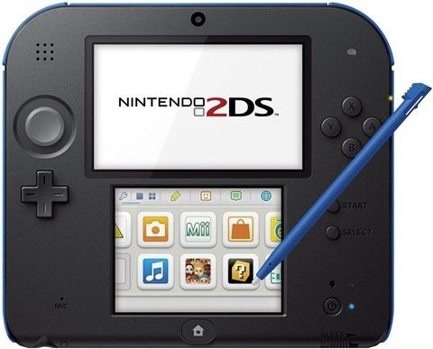 NINTENDO 2DS CONSOLE BLUE/BLACK
