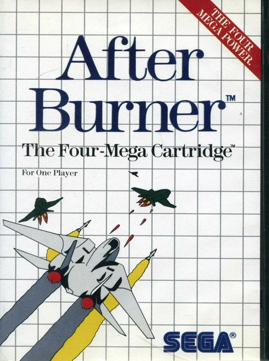 AFTER BURNER THE FOUR MEGA CARTRIDGE (BO