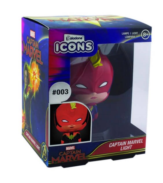 CAPTAIN MARVEL 3D ICON LIGHT