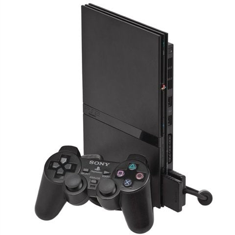 PLAYSTATION 2 SLIM CONSOLE - BLACK