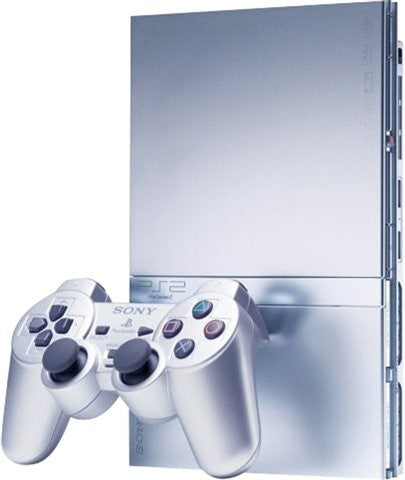 PLAYSTATION 2 SLIM CONSOLE - SILVER