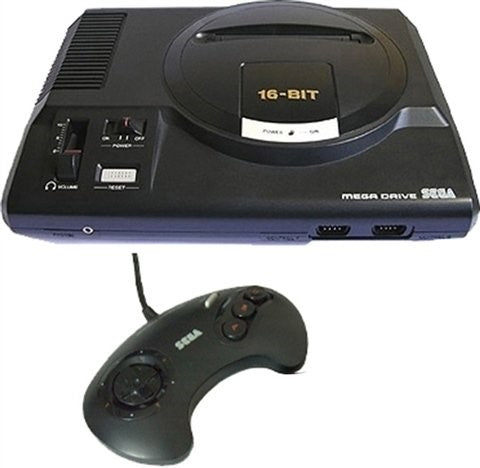 SEGA MEGADRIVE 16-BIT CONSOLE