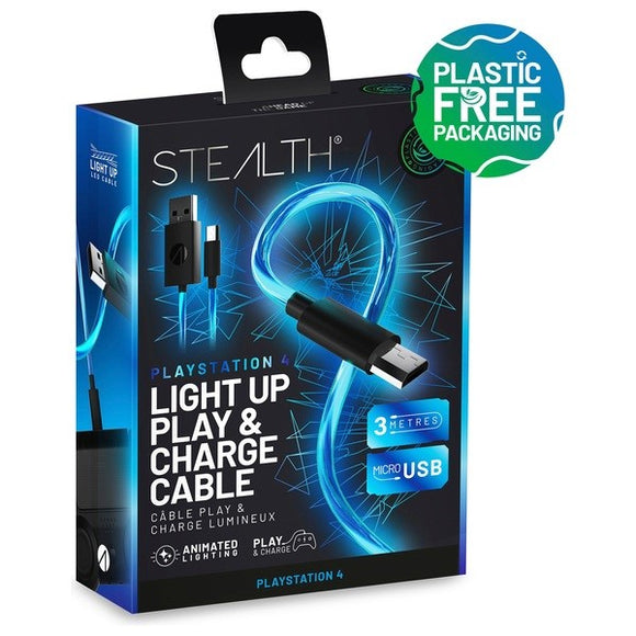 STEALTH LIGHT UP PLAY & CHARGE CABLE