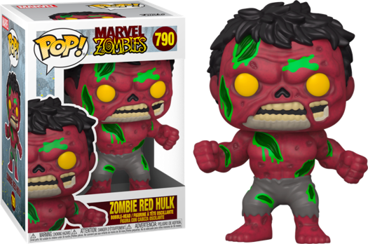 FUNKO POP - ZOMBIE RED HULK 790